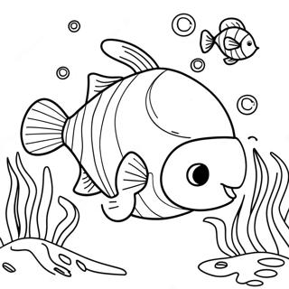 Gambar Mewarna Adegan Bawah Laut Luca 40184-8777