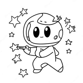 Gambar Mewarna Bintang Menembak Shelly 40267-8804