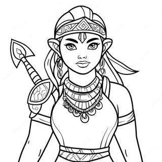 Gambar Mewarna Raya Dalam Pakaian Peperanginya 40361-8820