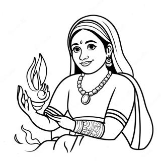 Raya Dengan Gema Api Halaman Mewarna 40363 8826