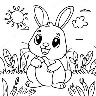 Arnab Halaman Mewarna