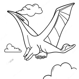 Pterodactyl Halaman Mewarna