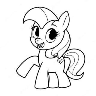 Pinkie Pie Halaman Mewarna