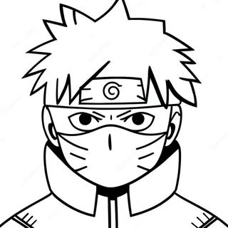 Kakashi Halaman Mewarna