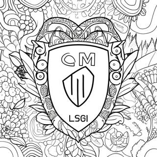 Halaman Mewarna Logo Mclaren 46617-10201