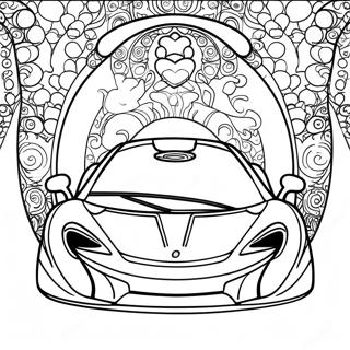 Halaman Mewarna Logo Mclaren 46617-10203