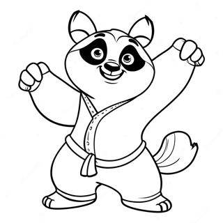Halaman Mewarna Kung Fu Panda Master Shifu 48975-10715