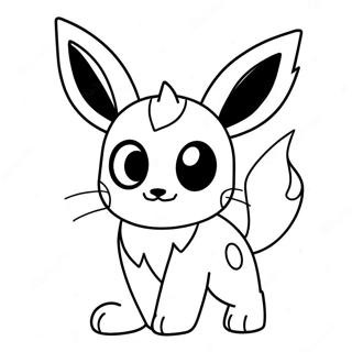 Umbreon Garang Sedia Untuk Bertempur Halaman Mewarna 49899-10928