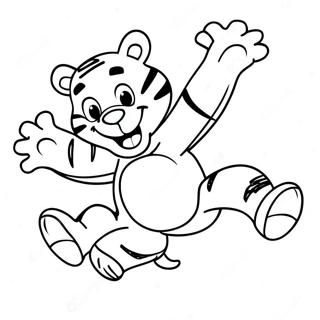 Tigger Halaman Mewarna