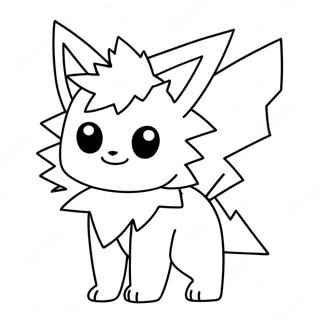 Jolteon Halaman Mewarna