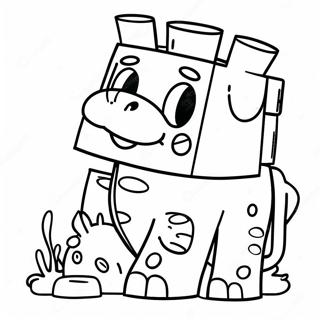 Halaman Mewarna Alphablock C 56912 12458