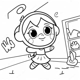 Abby Hatcher Dalam Halaman Mewarna Yang Ceria 58119-12726