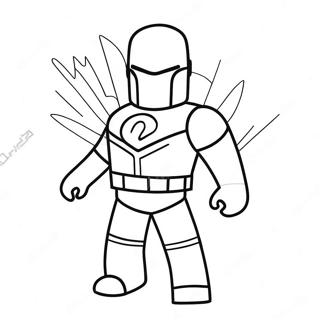 Halaman Mewarna Watak Superhero Roblox 59111-12941