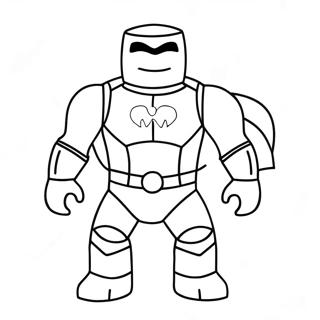 Halaman Mewarna Watak Superhero Roblox 59111-12942