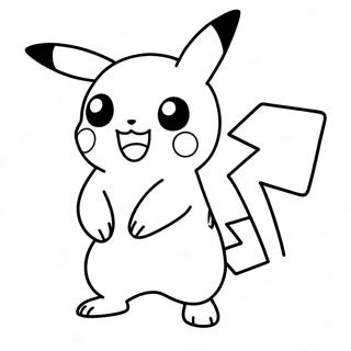 Halaman Mewarna Mega Pikachu 60232-13190