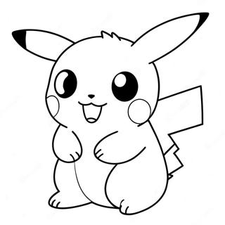Halaman Mewarna Mega Pikachu 60232-13191
