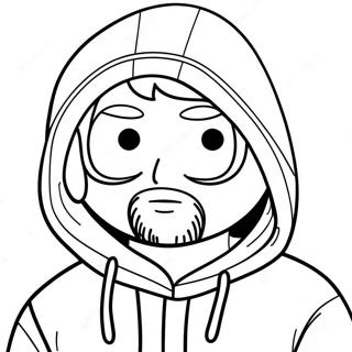 Halaman Mewarna Kenny Mccormick Dalam Hoodie 64622-13760