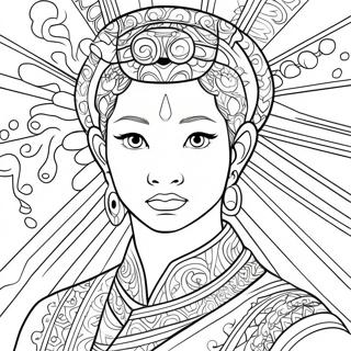 Halaman Mewarna Gojo Dengan Mata Biru 67713-14817