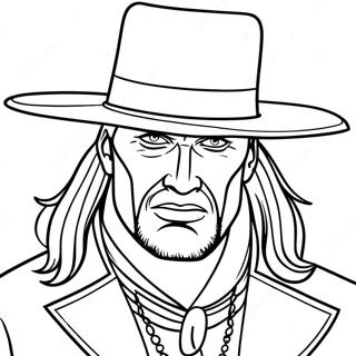 Halaman Mewarna Undertaker Wwe Yang Tenang 68157 14922