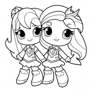 Halaman Mewarna Equestria Girls 70137-15348