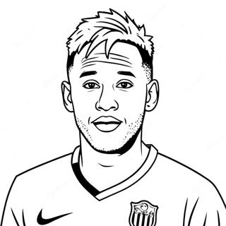 Neymar Halaman Mewarna