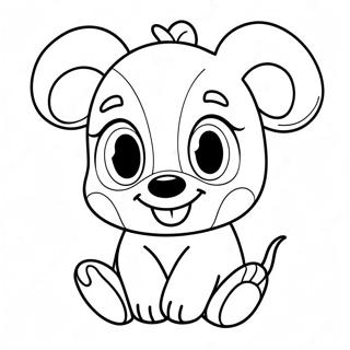 Halaman Mewarna Watak Disney Bayi Yang Comel 72159-15968