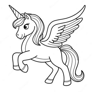 Alicorn Halaman Mewarna