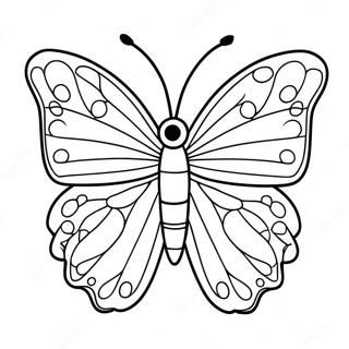 Halaman Mewarna Kupu Kupu Eric Carle 73420 16953