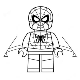 Halaman Mewarna Lego Spiderman 73648-17126