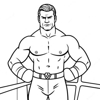 Halaman Mewarna Wwe Tracing 73829-17268