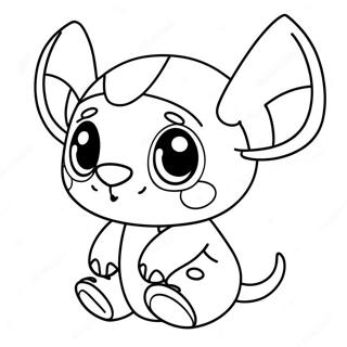 Halaman Mewarna Stitch Halloween Comel Halaman Mewarna
