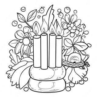 Halaman Mewarna Kwanzaa 74622-17886