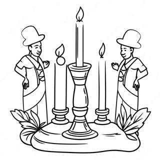 Halaman Mewarna Kwanzaa 74622-17887