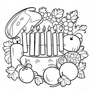Halaman Mewarna Kwanzaa 74622-17888