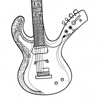 Gitar Halaman Mewarna