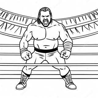 Halaman Mewarna Pertandingan Kejuaraan Wwe 75138 18291