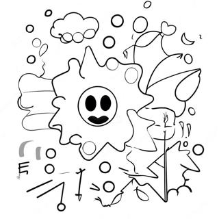 Halaman Mewarna Tanda Lucu 75191-18336