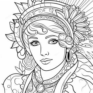 Halaman Mewarna Sentuhan Dan Rasa Yang Hidup 75938 18918