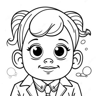 Halaman Mewarna Bayi Menangis 76217-19128