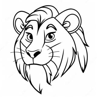 Halaman Mewarna Scar Dari The Lion King 76372 19260
