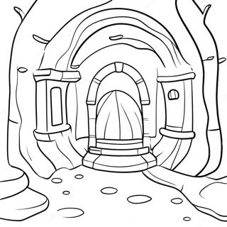 Halaman Mewarna Pengembaraan Dungeon Epik 76958-19694
