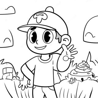 Halaman Mewarna Timmy Turner Di Tanah Mimpi 78380 20801