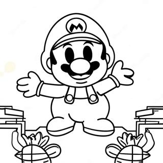 Filem Super Mario Bros Halaman Mewarna