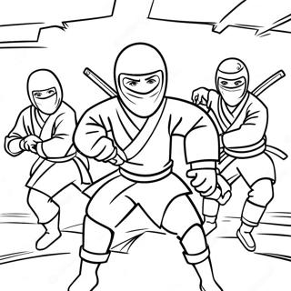 Spy Ninjas Halaman Mewarna