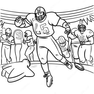 Super Bowl 2024 Halaman Mewarna