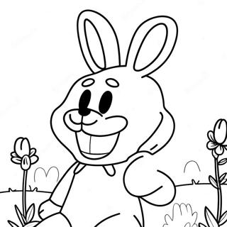 Spring Bonnie Halaman Mewarna