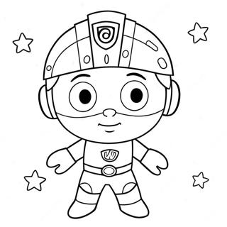 Super Why Halaman Mewarna