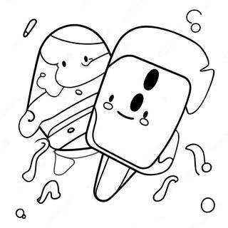 Halaman Mewarna Ais Krim Berwarna Warni 82470 23987