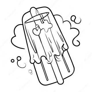 Halaman Mewarna Ais Krim Pelangi 82472 23993