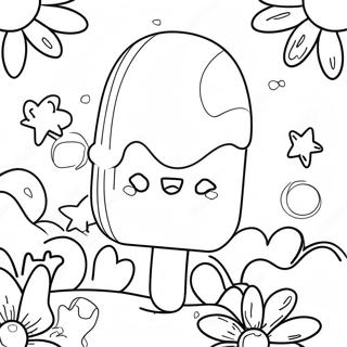 Halaman Mewarna Ais Krim Musim Panas 82473 24000